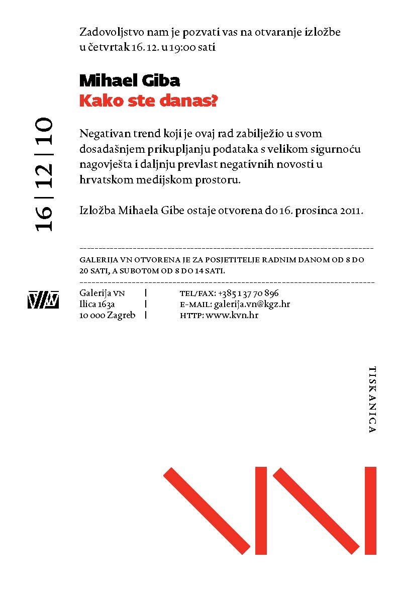 gVN_pozivnica_Page_1 mihaelgiba.com news How are you today? Exhibition at Vladimir Nazor Gallery